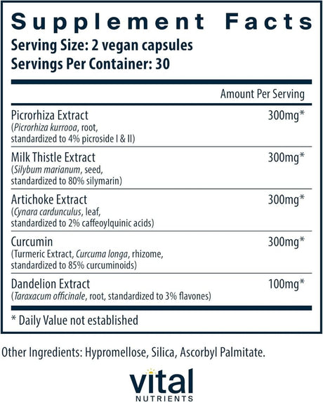 Liver Support II 60 Veggie Caps