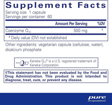 CoQ10 500 MG 60 Veggie Caps