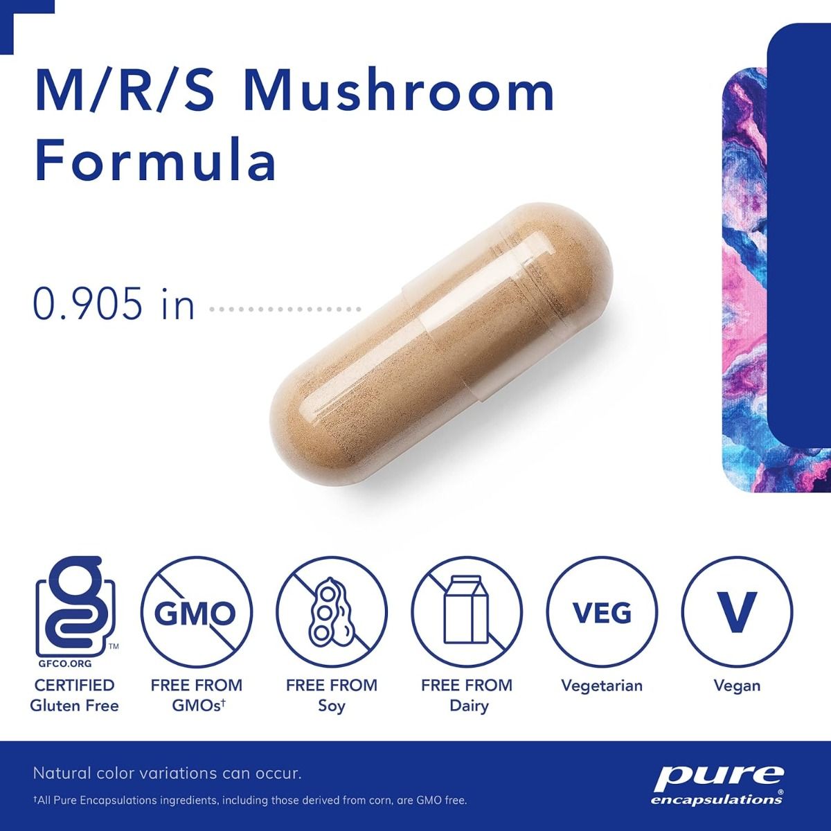 M/R/S Mushroom Formula 120 Capsules