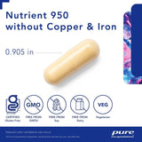 Nutrient 950 without Copper and Iron 90 Veggie Caps