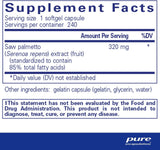 Saw Palmetto 320 240 Softgels