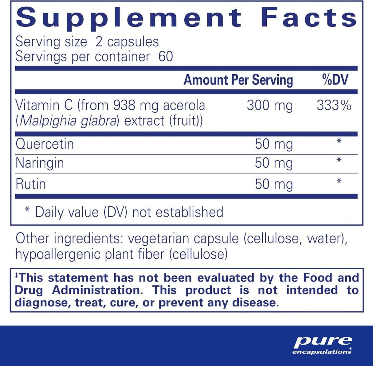 Acerola/flavonoid 120 Veggie Capsa