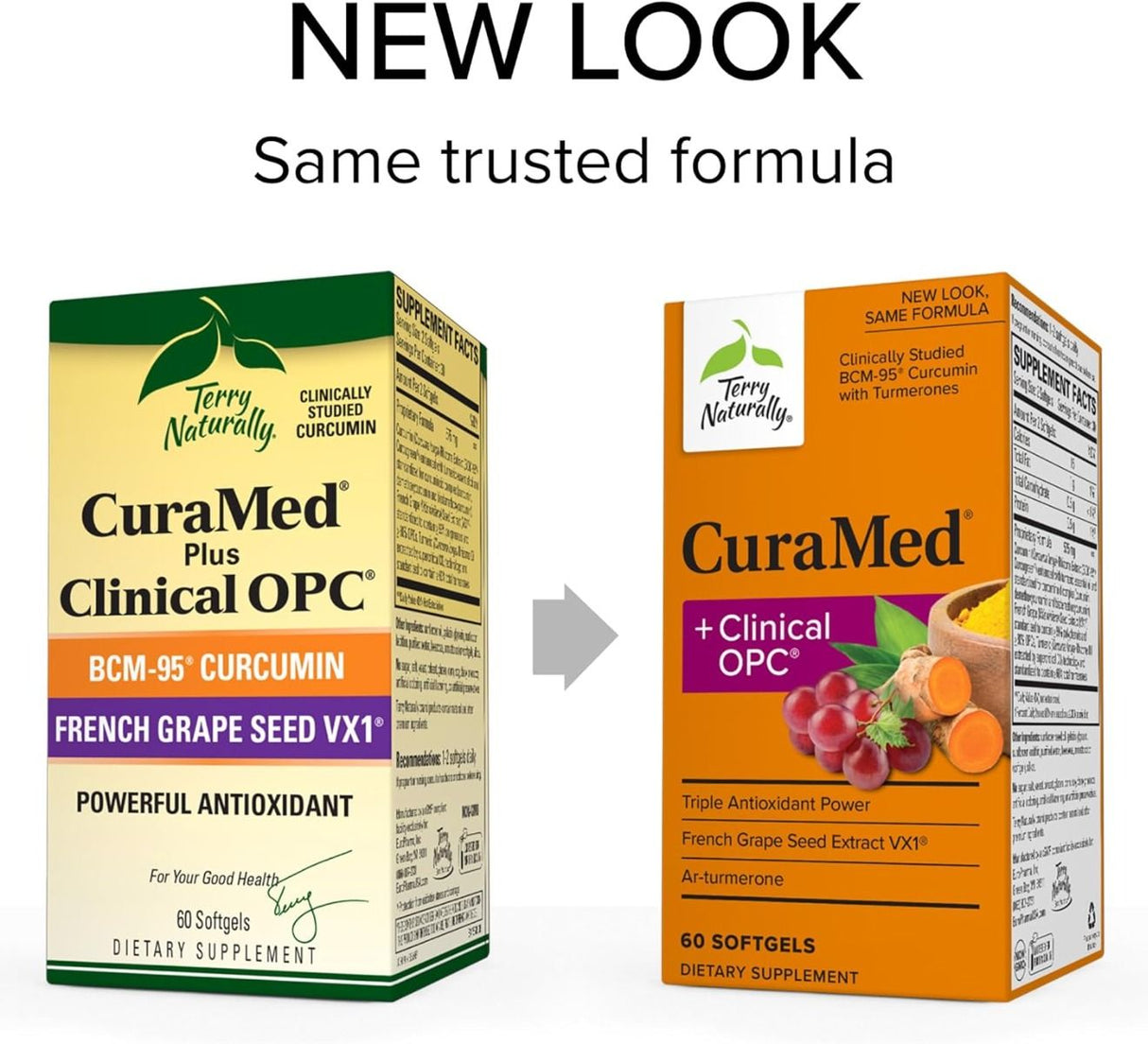 Curamed Plus Clinical OPC 60 Softgels