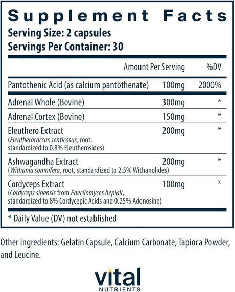 Adrenal Support Capsules