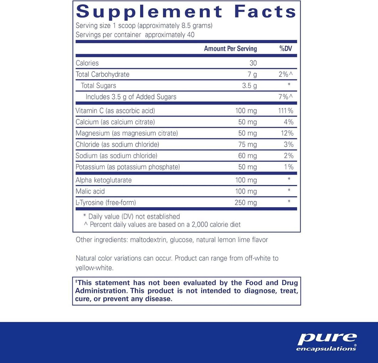 Electrolyte/Energy Formula 340g