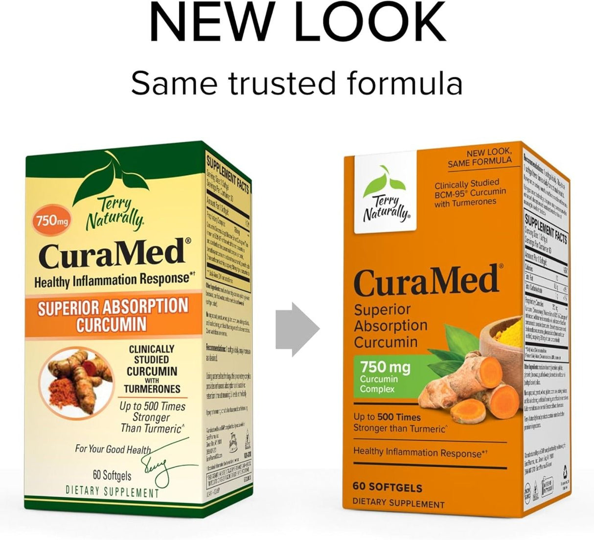 CuraMed 750 MG 60 Softgels