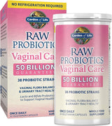 RAW Probiotics Vaginal Care Shelf Stable 50 Billion 30 Veggie Caps