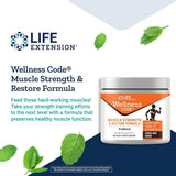 Wellness Code Muscle Strength and Restore Formula 3.32 Oz (94.2 G) Powder