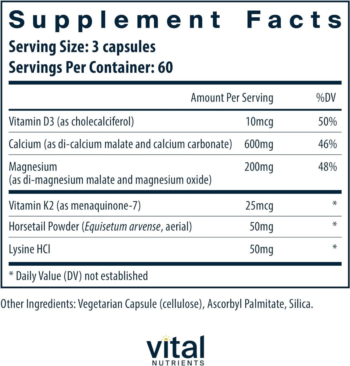 Osteo-Nutrients 180 Capsules