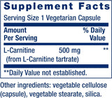 L-Carnitine 500 MG 30 Veggie Caps