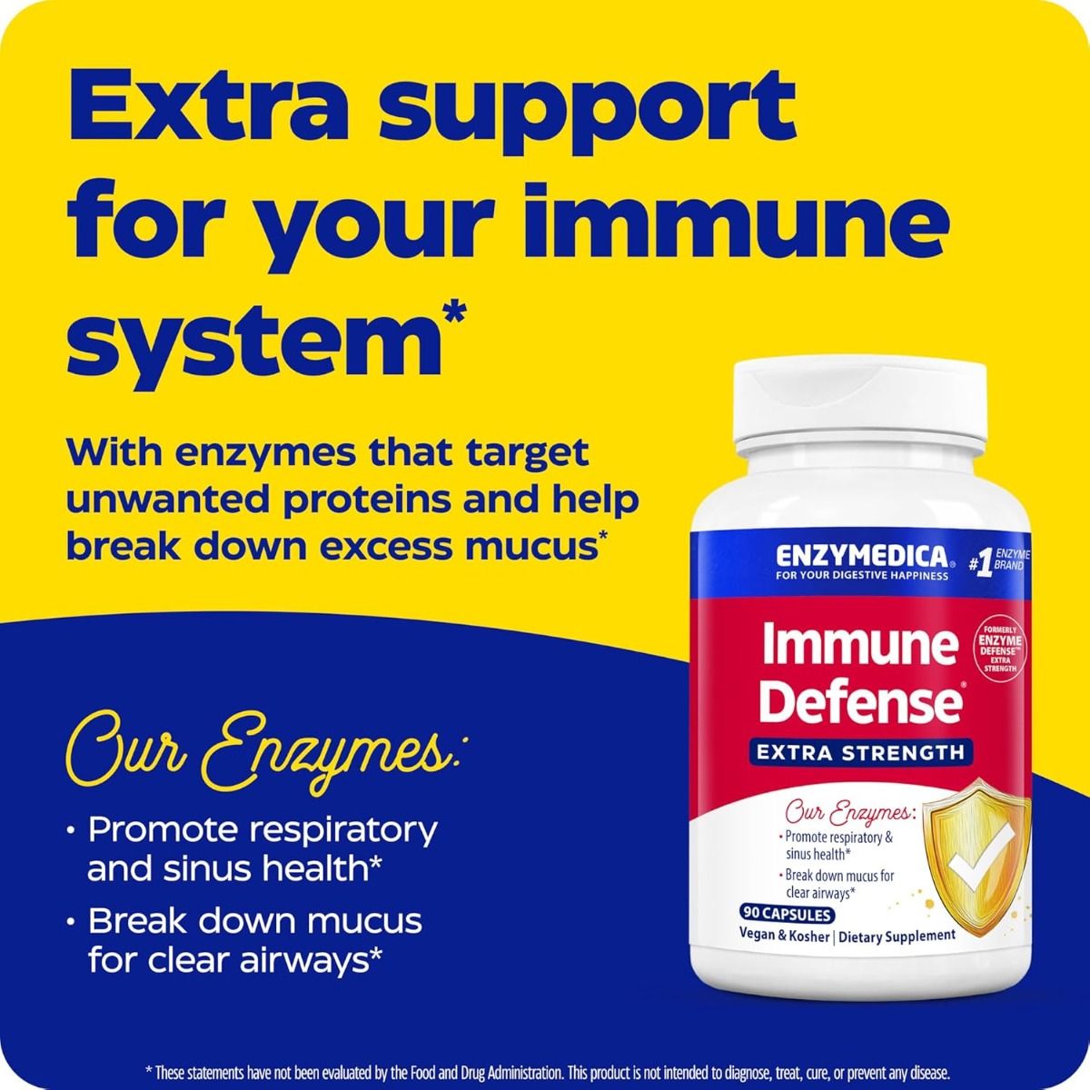 Immune Defense Extra Strength (formerly ViraStop 2X) 90 Capsules