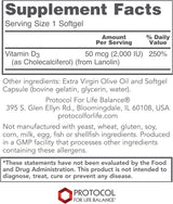 Vitamin D3 2,000 IU 120 Softgels