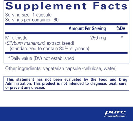 Silymarin 60 Veggie Caps
