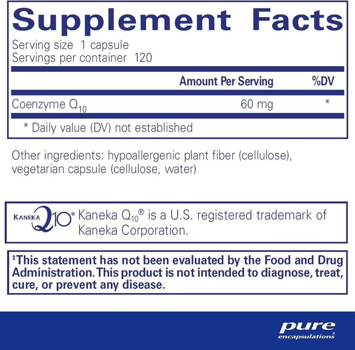 CoQ10 60 MG 120 Veggie Caps