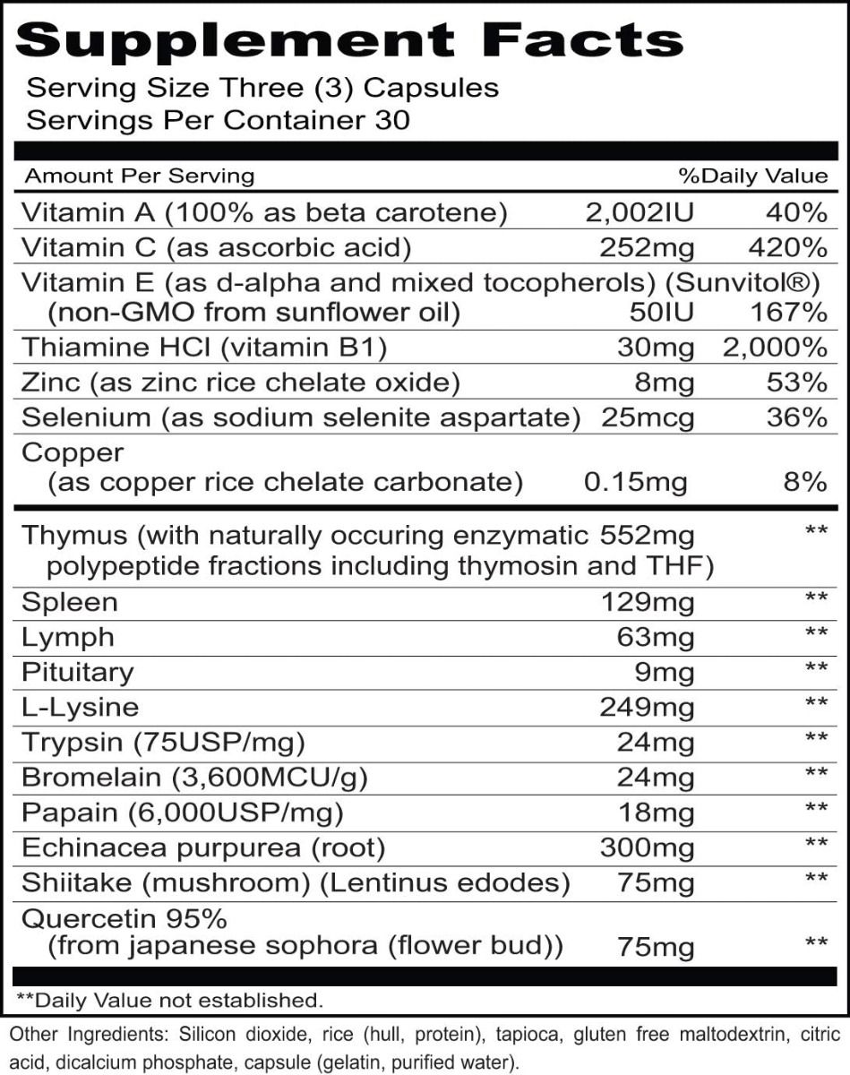 Immuno Caps 90 Capsules