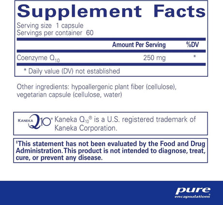 CoQ10 250 MG 60 Veggie Caps