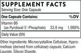 Pyridoxal 5' Phosphate 33.8 MG 180 Veggie Caps