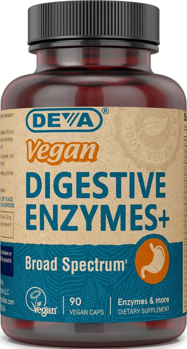 Deva Vegan Digestive Support 90Vegan Capsules