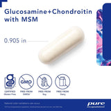 Glucosamine + Chondroitin with MSM 120 Veggie Caps