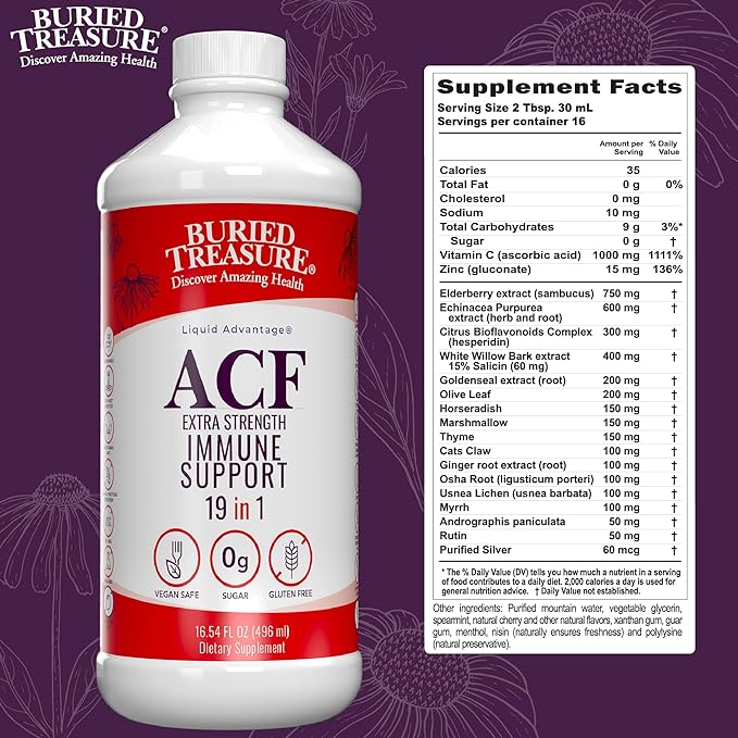 ACF Extra Strength 16 OZ Liquid