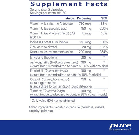 Thyroid Support Complex 60 Veggie Caps