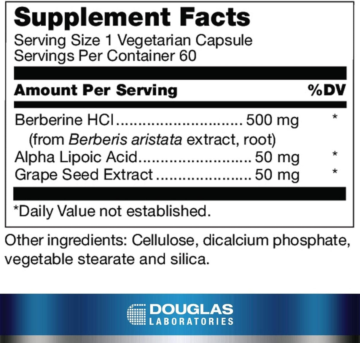 Berberine Balance 60 Veggie Caps