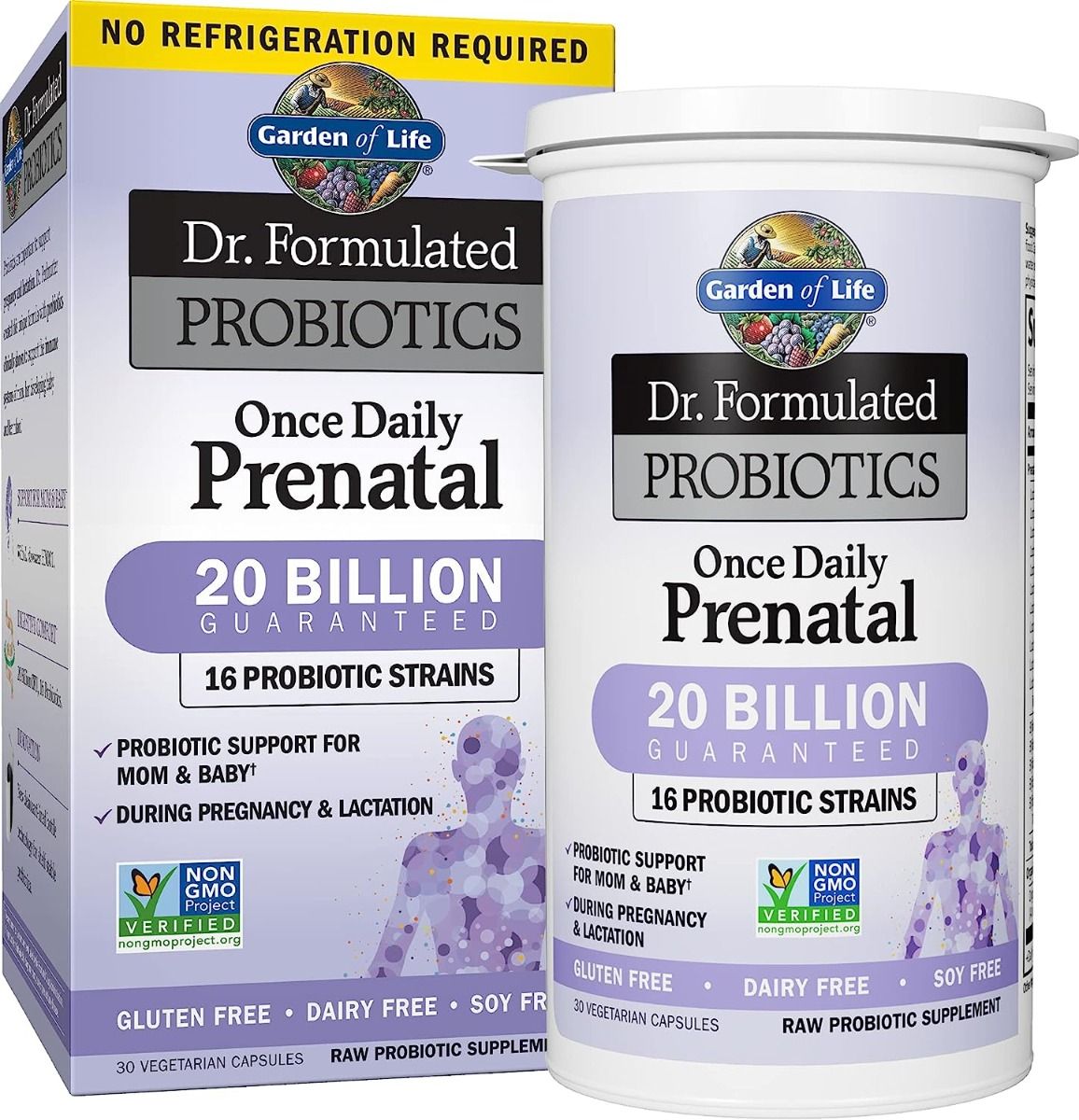 Dr. Formulated Probiotics Once Daily Prenatal (Shelf Stable) 30 Veggie Caps