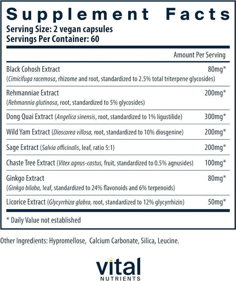 Menopause Support 120 Capsules