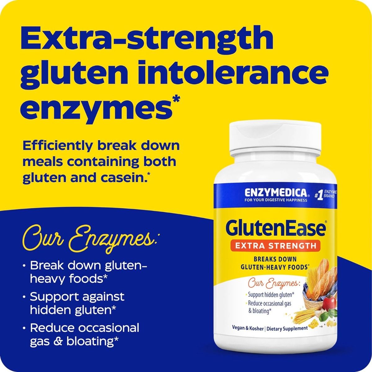 GlutenEase Extra Strength Capsules