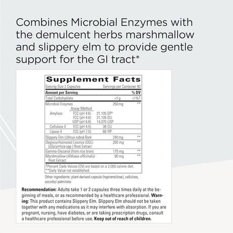 Similase Sensitive Stomach 180 Veggie Caps