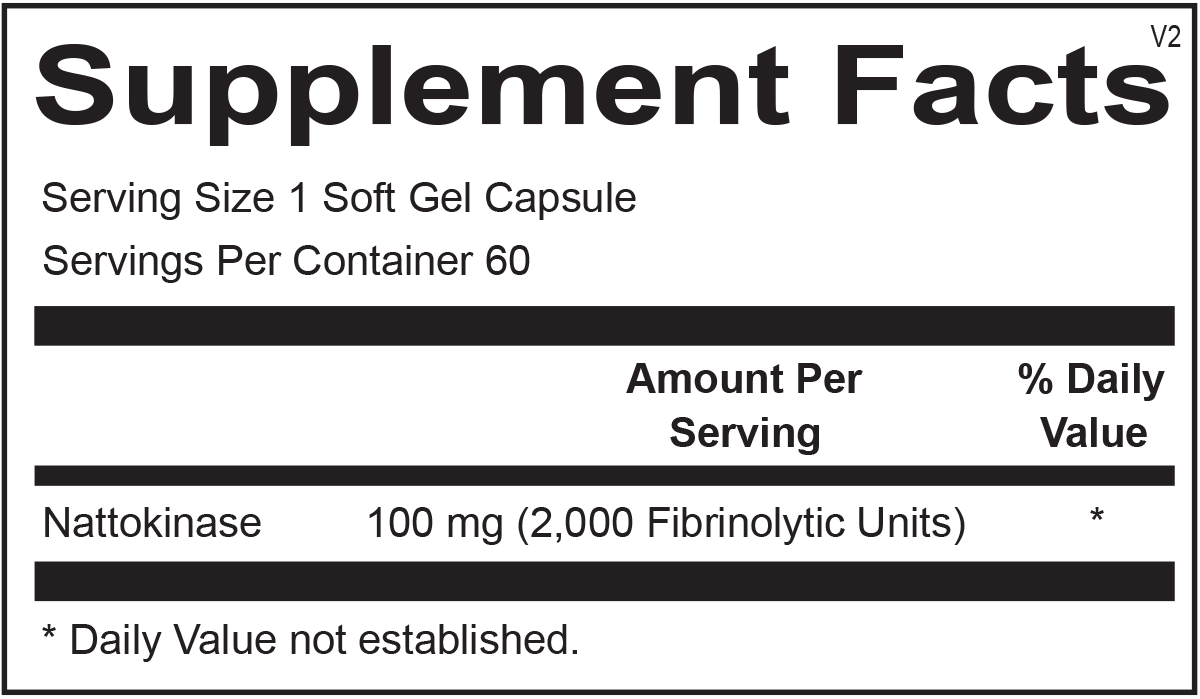 Nattokinase 60 Softgels