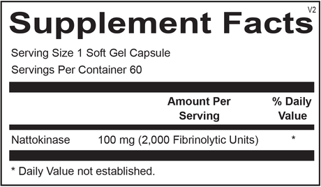 Nattokinase 60 Softgels