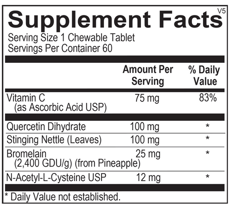 D-Hist Jr. 60 Chewable Tablets