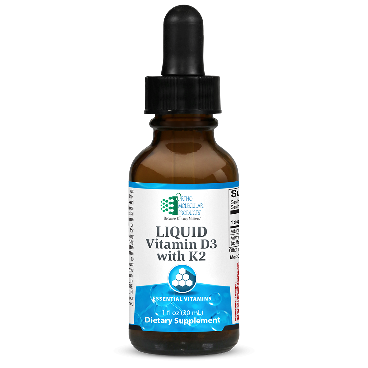 Liquid Vitamin D3 with K2 1 Oz Liquid