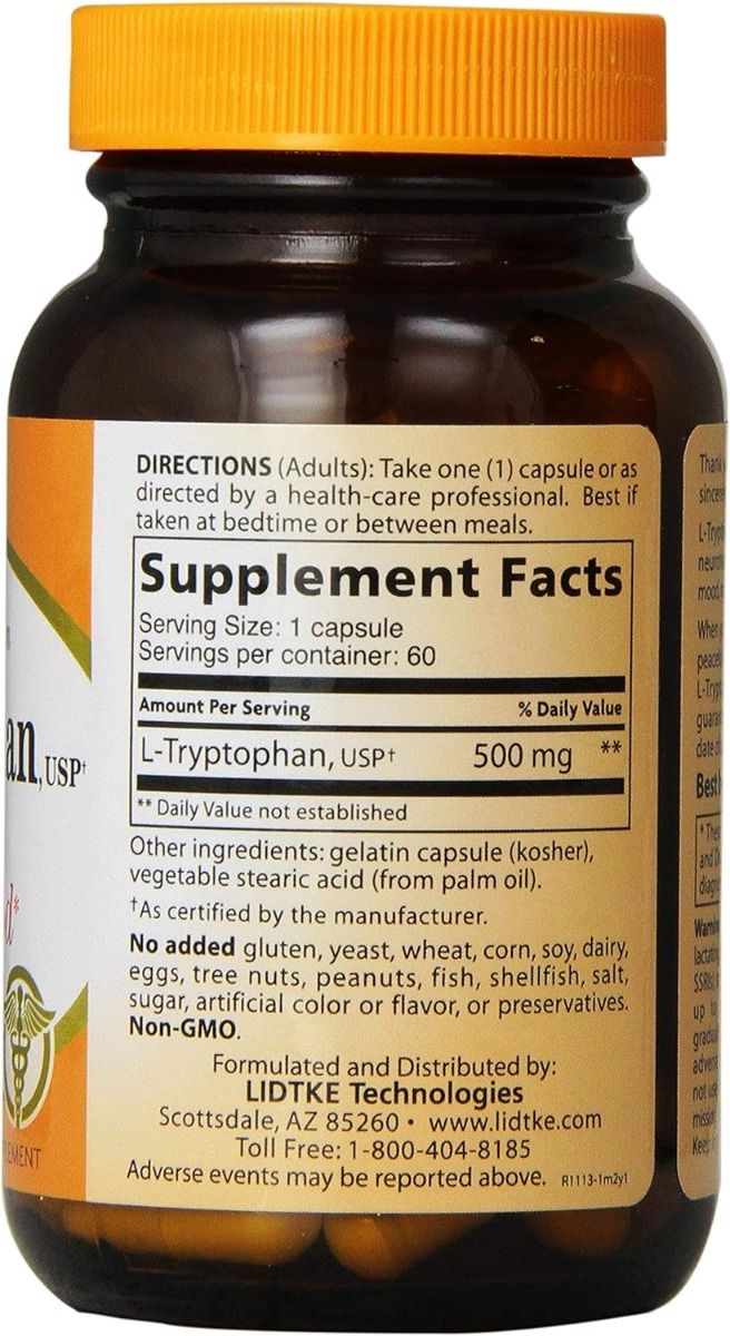 L-Tryptophan 500mg