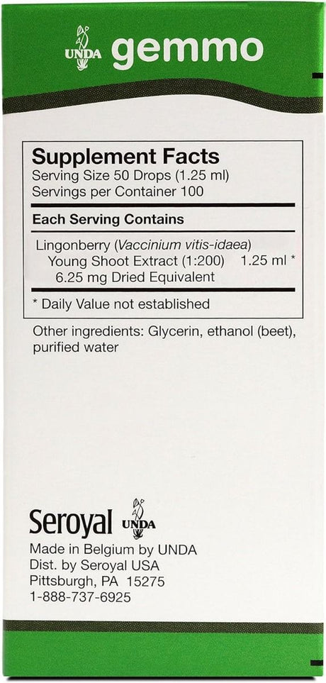 Vaccinium Vitis Idaea 4.2  Oz. (125 Ml)