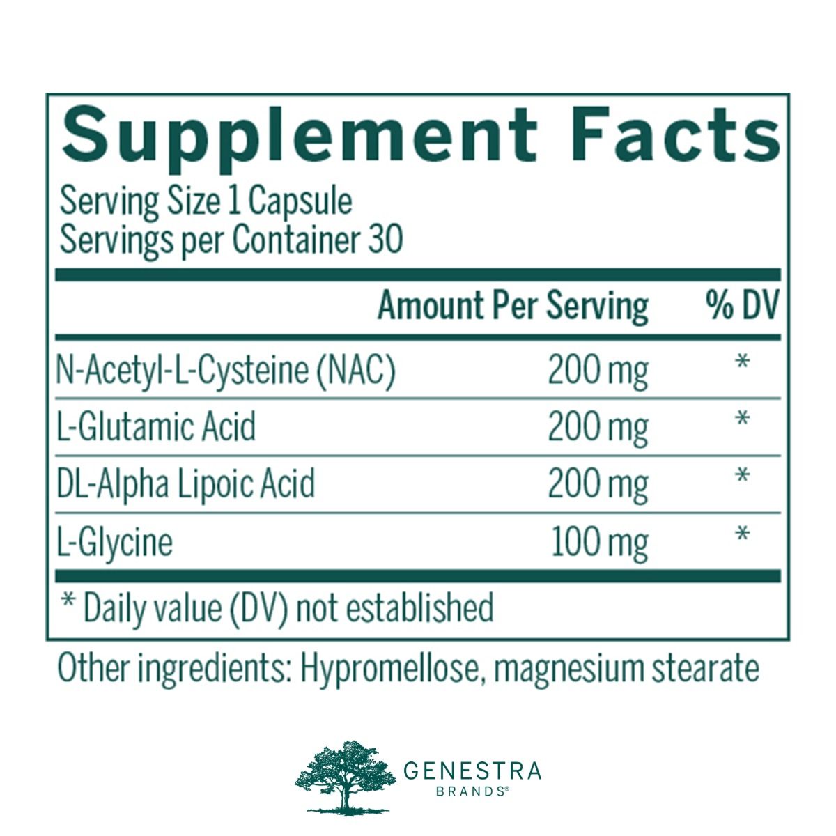 Glutathione Precursors 30c