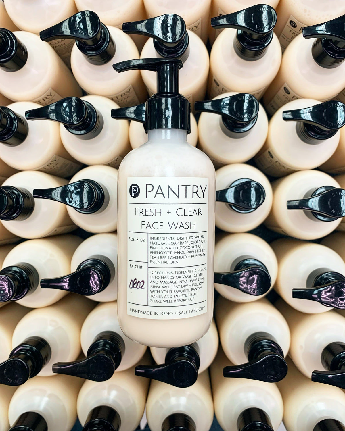 Fresh + Clear Face Wash | Honey + Jojoba Facial Cleanser