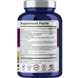 NusaPure Quercetin with Bromelain 500mg |120 Veggie Caps | 43 Fruit Veggie Grain Herbs Enzyme Probiotic Blend | Non-GMO, Vegan, Bioperine