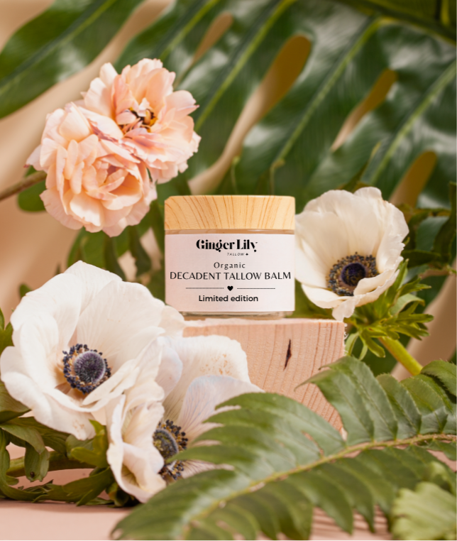 Ginger Lily Tallow Eye Cream with Frankincense + Coffee