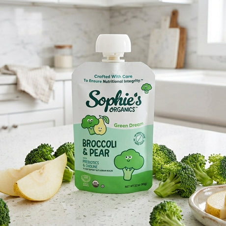 Sophie's Organics Green Dream Organic Pouches (6 pack)