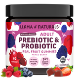 Family Gut Support Bundle – Kids + Adult Pre & Probiotic Gummies – Mixed Berry