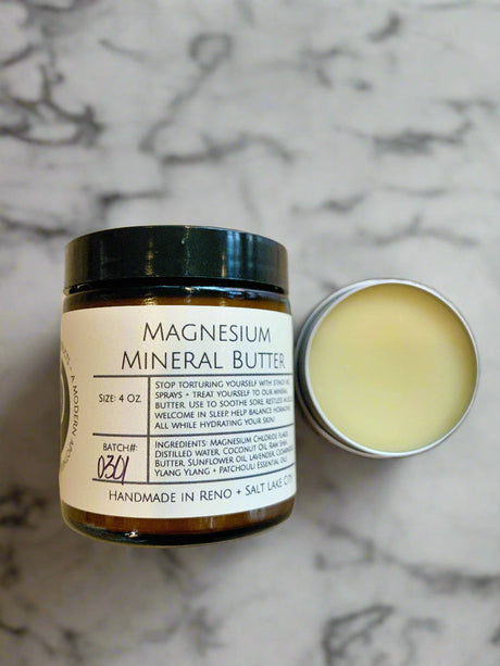Pantry Products Magnesium Mineral Butter | Deep Relaxation + Nourishment for Body + Mind