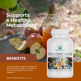 Nature's Lab Apple Cider Vinegar with Chromium - 120 Capsules