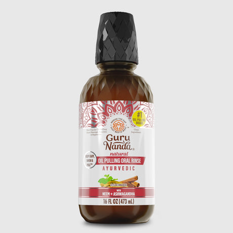 Cinnamon & Coconut Oil Pulling with Neem & Ashwagandha