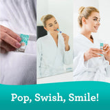 Cocomint Oil Pulling Travel Sachets with Natural Essential Oils & Vitamins