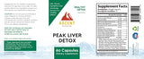 Peak Liver Detox, 60 Capsules, 512 mg