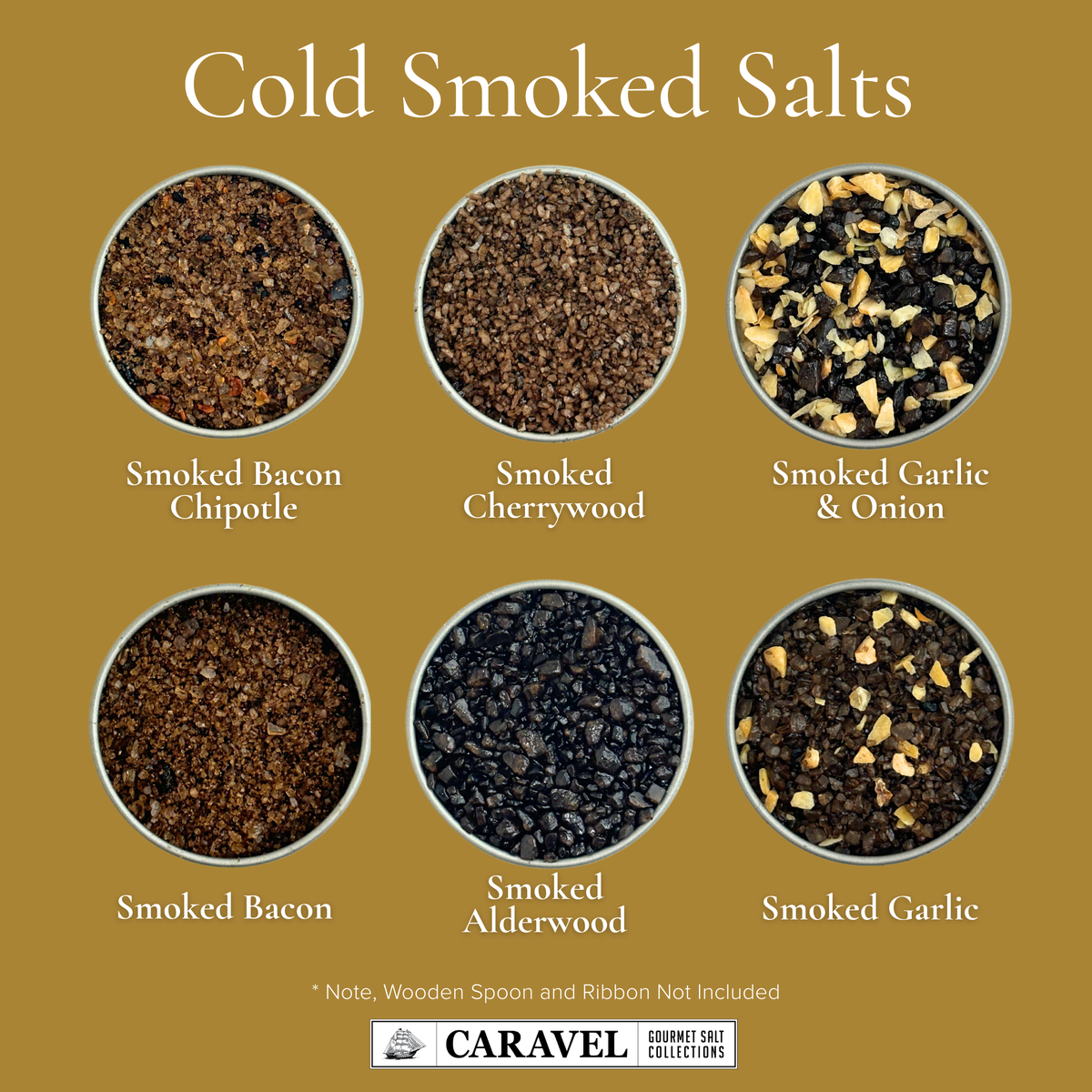 Caravel Gourmet Gourmet Smoked Sea Salt Sampler