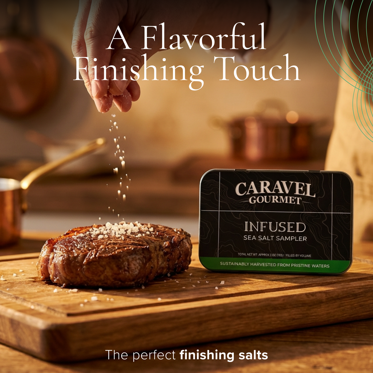 Caravel Gourmet Gourmet Infused Sea Salt Sampler