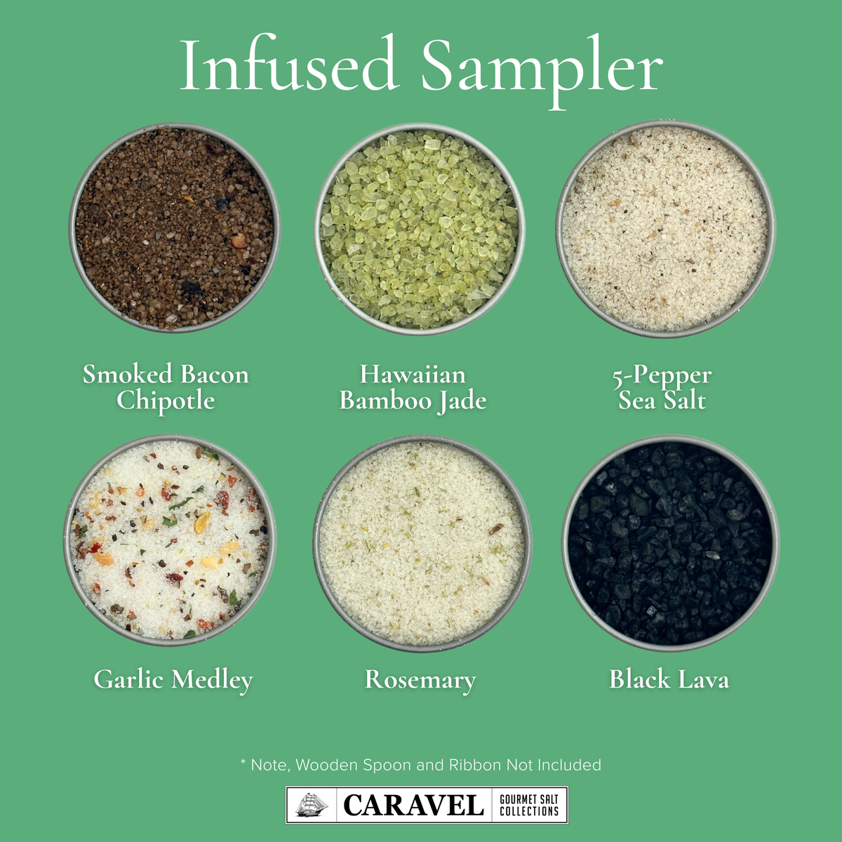 Caravel Gourmet Gourmet Infused Sea Salt Sampler